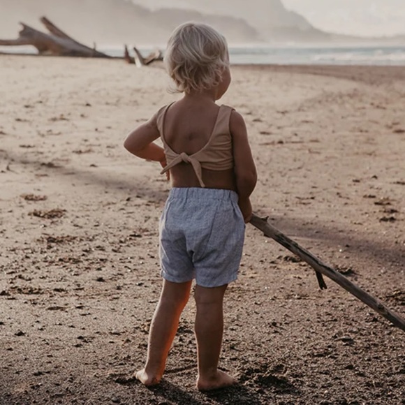The Simple Folk Bikini Top Desert Neutral Tan Cream - Picture 16 of 16